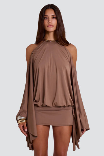 Talia Embellished Mini Dress